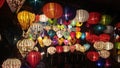 Colourful lanterns of Hoi An, Vietnam Royalty Free Stock Photo