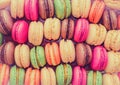 Colourful macaroons Royalty Free Stock Photo