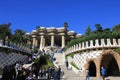 Parc Guell in Barcelona, Spain