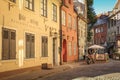 Latvia. Riga.  Jauniela street Royalty Free Stock Photo