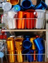 Colourful Metal Pitchers