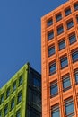 Colourful modern architecture Royalty Free Stock Photo