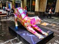 Colourful Modern Lion Sculpture, Sydney, Australia