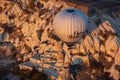 Colourful morning with balloons in Cappadocia