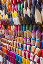 Colourful Moroccan slippers, Marrakesh Royalty Free Stock Photo