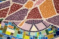 Colourful Mosaic Background Made Of Many Little Stones Royalty Free Stock Photo