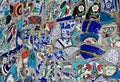 Mosaic wall art in Istanbul