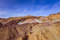 Colourful mountains of the Death Valley Royalty Free Stock Photo