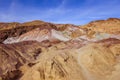 Colourful mountains of the Death Valley Royalty Free Stock Photo