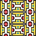 Colourfull Ndebele design pattern backgrounds