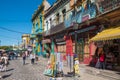 The colourful neighbourhood of La Boca in Buenos Aries, Argentina.