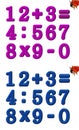 Colourful numbers school