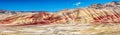 The colourful Painted Hills