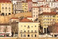 Colourful panoramic view. Coimbra. Portugal Royalty Free Stock Photo