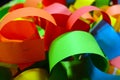 Colourful paper chain Royalty Free Stock Photo