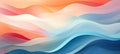 Colourful pastle wave fluid rainbow abstract background Royalty Free Stock Photo