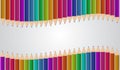 Colourful Pencil Wave