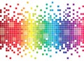 Colourful Pixel Background Royalty Free Stock Photo