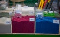 Colourful Plastic Granules