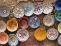 Colourful plates, Morocco