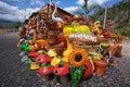 Colourful pottery in Honduras Royalty Free Stock Photo