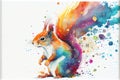 Red squirrel Royalty Free Stock Photo