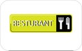 Colourful resturant vector image web icon