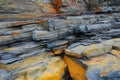 Colourful rocks