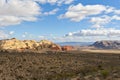 Colourful rocks in Red Rock Canyon State Park Royalty Free Stock Photo