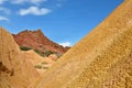 Colourful rocks of Skazka Fairy tale canyon,Kyrgyzstan,Issyk-K