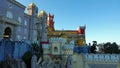 Colourful Romantic Pena National Palace in Sintra, Portugal Royalty Free Stock Photo