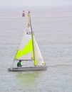 Colourful Sailing Dinghies