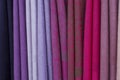 Colourful scarfs Royalty Free Stock Photo