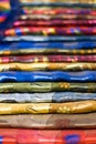 Colourful scarves Royalty Free Stock Photo