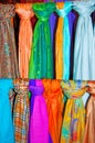 Colourful Scarves 2 Royalty Free Stock Photo
