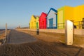 Colourful seaside scene Royalty Free Stock Photo