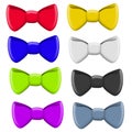 Colourful Selection of Bow Ties Royalty Free Stock Photo