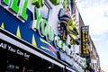 Colourful Shop Fronts Camden Market, London UK Royalty Free Stock Photo