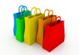 Colourful Shopping bags Royalty Free Stock Photo