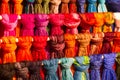 Colourful Silk Scarves Royalty Free Stock Photo