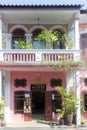 Colourful sino portuguese architecture in Soi Romanee, Old Phuket Town, Thailand