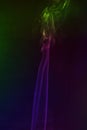 Colourful smoke art photography Royalty Free Stock Photo