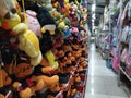 Colourful soft Toys at store during MCO