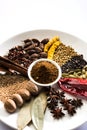 Indian Garam Masala powder / Indian spice mix Royalty Free Stock Photo