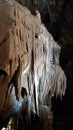 Stalactite formations in Buchan Caves