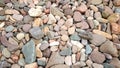 Colourful Stones on Beach Royalty Free Stock Photo