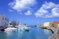 Colourful streets of Bridgetown, Barbados Royalty Free Stock Photo