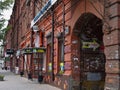 Colourful streets in Irkutsk