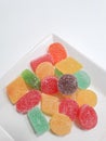 Colourful Sugar jelly candy