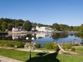 Picturesque Bagnoles de l`Orne, France Royalty Free Stock Photo